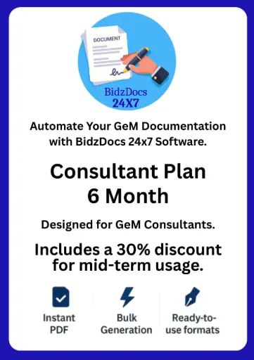 [C-6M] Consultant Plan – 6 Months